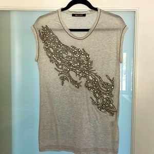 Roberto Cavalli embroidered shirt